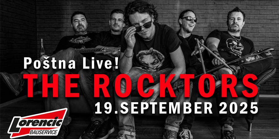 Poštna live! The rocktors
